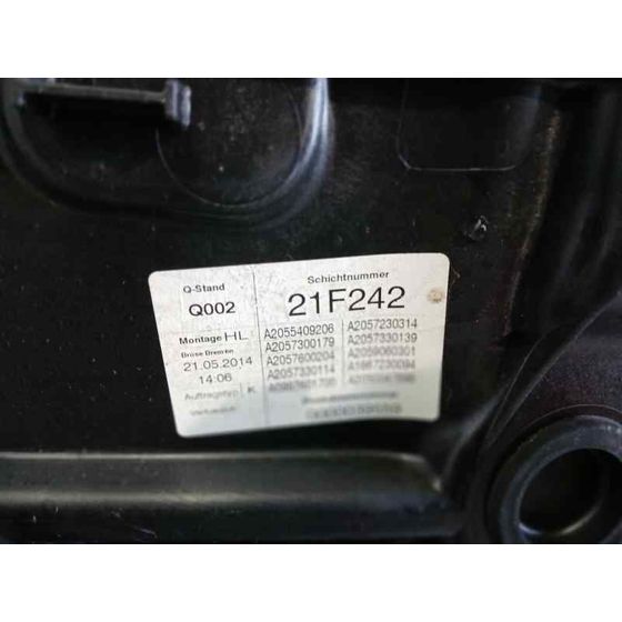 Elevalunas Trasero Izquierdo para Mercedes-Benz Clase C (W205) Lim.