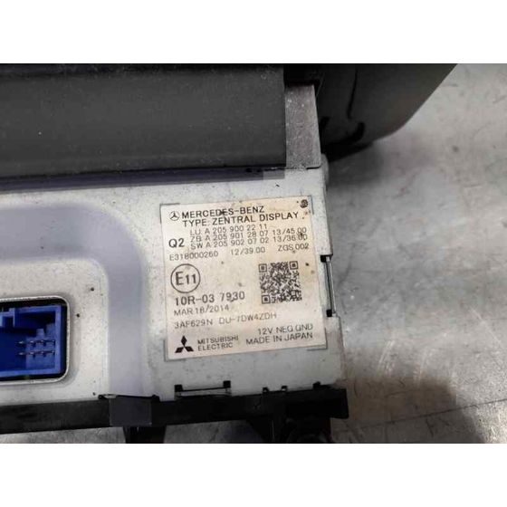 Sistema Navegacion Gps para Mercedes-Benz Clase C (W205) Lim.