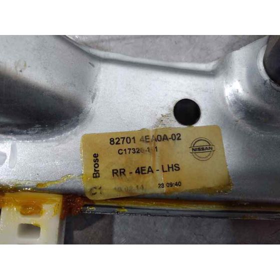 Elevalunas Trasero Izquierdo para Nissan Qashqai (J11)