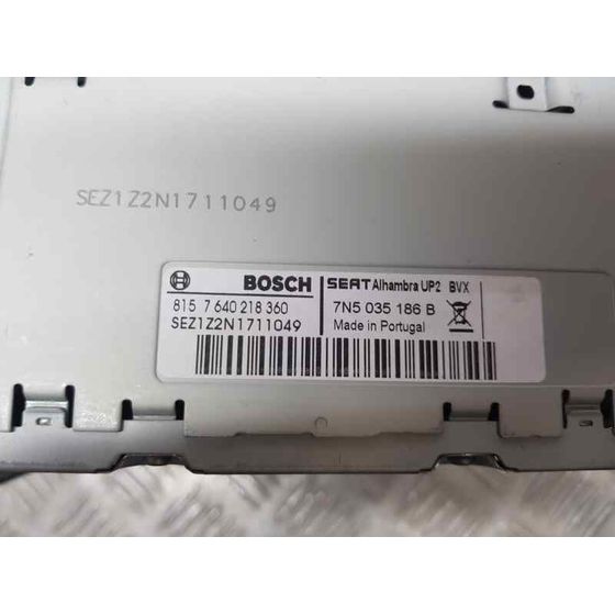 Sistema Audio / Radio Cd para Seat Alhambra (710)