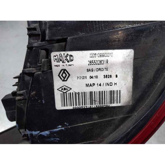 Piloto Trasero Derecho para Renault Clio Iv