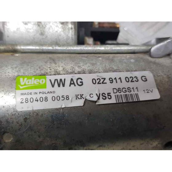 Motor Arranque para Volkswagen Golf V Berlina (1K1)