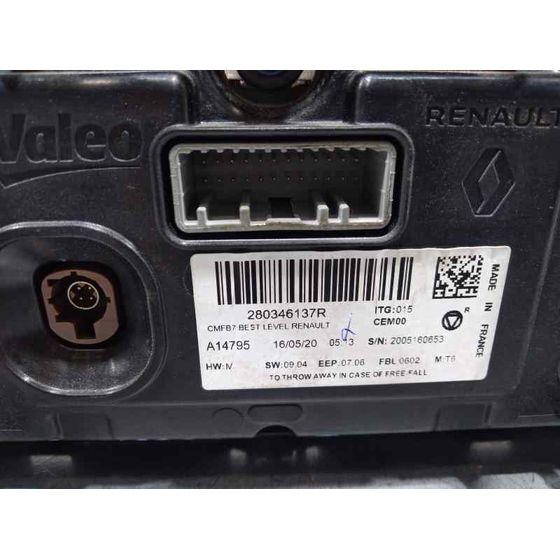 Sistema Navegacion Gps para Renault Clio V