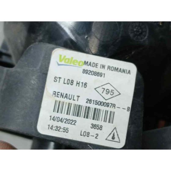 Faro Antiniebla Izquierdo para Dacia Jogger