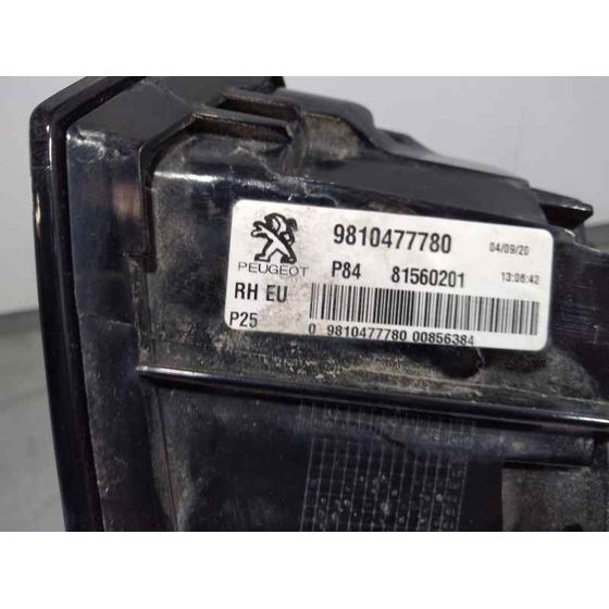 Piloto Trasero Derecho para Peugeot 3008