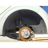 Plastico Pase Rueda Tras. Izq. para Peugeot 208
