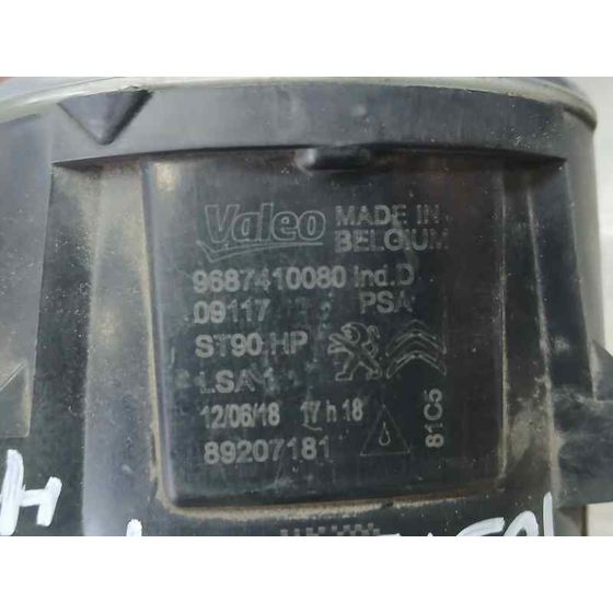 Faro Antiniebla Derecho para Peugeot 5008