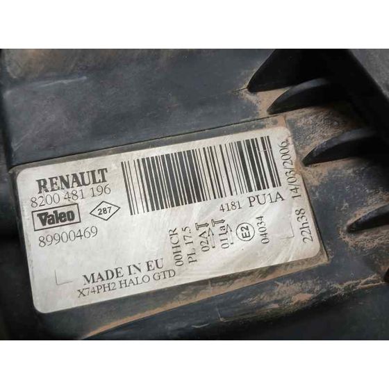 Faro Izquierdo para Renault Laguna Ii Grandtour (Kg0)