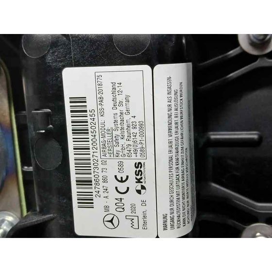 Kit Airbag para Mercedes-Benz Clase B (247)