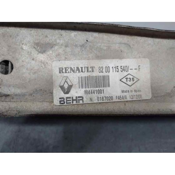 Intercooler para Renault Scenic Ii