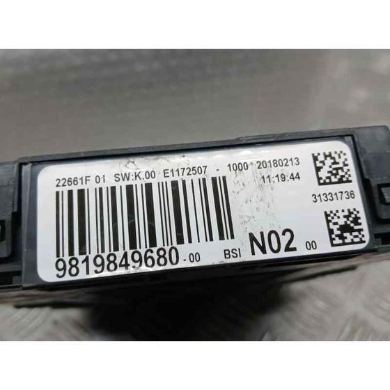 Caja Reles / Fusibles para Peugeot 208
