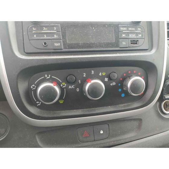 Mando Calefaccion / Aire Acondicionado para Renault Trafic Furgón