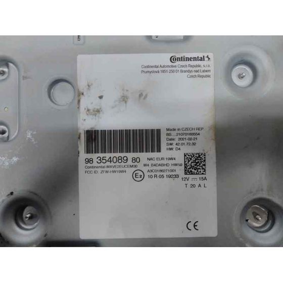 Sistema Audio / Radio para Peugeot 208 (P2)