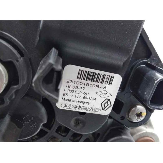 Alternador para Dacia Dokker