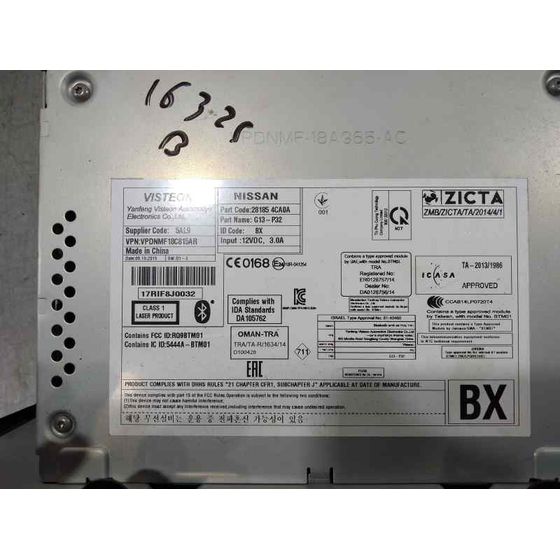 Sistema Audio / Radio Cd para Nissan Qashqai (J11)