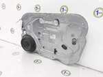 Elevalunas Delantero Derecho para Ford Focus C-Max 1.6 Tdci (109 Cv)